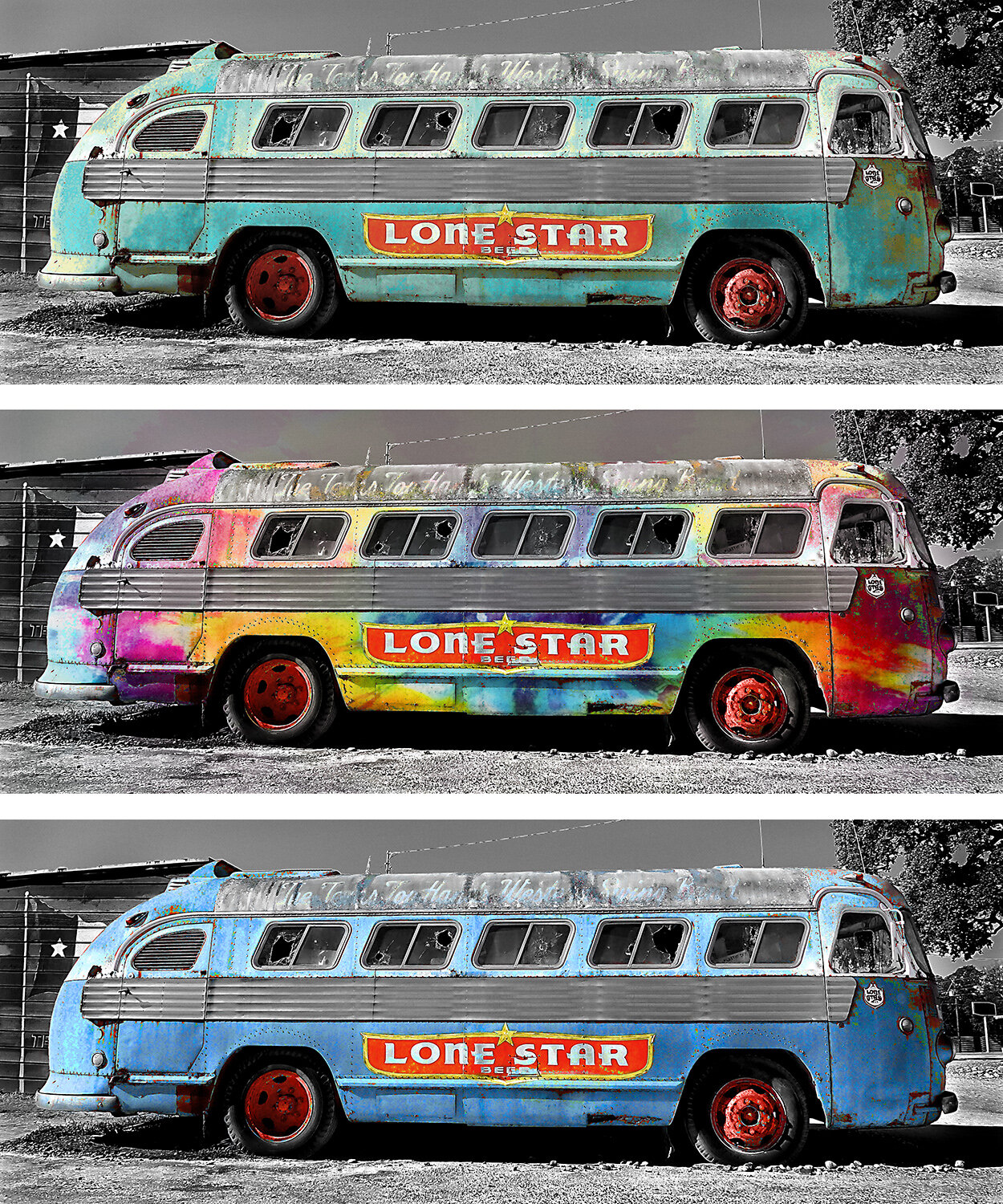 Lone Star Bus Limited Edition — High Fidelity Gallery | Bruce